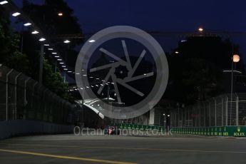 World © Octane Photographic Ltd. Manor Racing MRT05 - Pascal Wehrlein. Friday 16th September 2016, F1 Singapore GP Practice 1, Marina Bay Circuit, Singapore. Digital Ref :