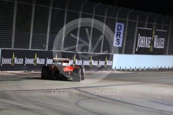 World © Octane Photographic Ltd. Scuderia Ferrari SF16-H – Kimi Raikkonen. Friday 16th September 2016, F1 Singapore GP Practice 2, Marina Bay Circuit, Singapore. Digital Ref : 1717LB1D0157