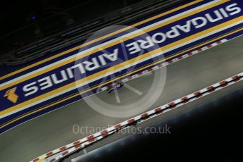 World © Octane Photographic Ltd. Manor Racing MRT05 – Esteban Ocon. Friday 16th September 2016, F1 Singapore GP Practice 2, Marina Bay Circuit, Singapore. Digital Ref : 1717LB2D9460