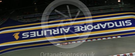World © Octane Photographic Ltd. Scuderia Ferrari SF16-H – Sebastian Vettel. Friday 16th September 2016, F1 Singapore GP Practice 2, Marina Bay Circuit, Singapore. Digital Ref : 1717LB2D9477