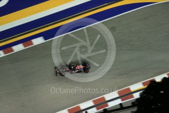 World © Octane Photographic Ltd. Scuderia Toro Rosso STR11 – Daniil Kvyat. Friday 16th September 2016, F1 Singapore GP Practice 2, Marina Bay Circuit, Singapore. Digital Ref : 1717LB2D9490