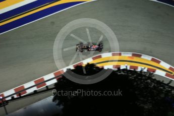 World © Octane Photographic Ltd. Scuderia Toro Rosso STR11 – Carlos Sainz. Friday 16th September 2016, F1 Singapore GP Practice 2, Marina Bay Circuit, Singapore. Digital Ref : 1717LB2D9529