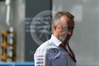 World © Octane Photographic Ltd. Mercedes AMG Petronas Executive Director (Technical) – Paddy Lowe. Friday 16th September 2016, F1 Singapore GP Paddock, Marina Bay Circuit, Singapore. Digital Ref :1715CB1D5561