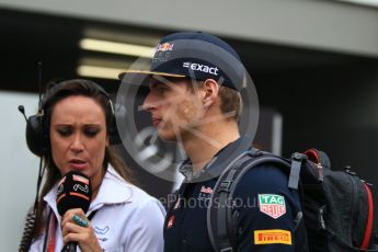 World © Octane Photographic Ltd. Red Bull Racing – Max Verstappen. Saturday 17th September 2016, F1 Singapore GP Paddock, Marina Bay Circuit, Singapore. Digital Ref : 1719CB1D6147