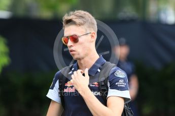 World © Octane Photographic Ltd. Scuderia Toro Rosso STR11 – Daniil Kvyat. Saturday 17th September 2016, F1 Singapore GP Paddock, Marina Bay Circuit, Singapore. Digital Ref : 1719CB5D5781