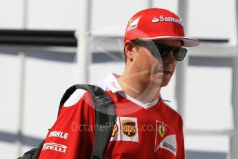 World © Octane Photographic Ltd. Scuderia Ferrari SF16-H – Kimi Raikkonen. Sunday 18th September 2016, F1 Singapore GP Paddock, Marina Bay Circuit, Singapore. Digital Ref : 1722CB1D7083
