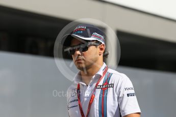 World © Octane Photographic Ltd. Williams Martini Racing, Williams Mercedes FW38 – Felipe Massa. Sunday 18th September 2016, F1 Singapore GP Paddock, Marina Bay Circuit, Singapore. Digital Ref : 1722CB1D7296