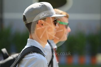 World © Octane Photographic Ltd. Manor Racing MRT05 - Pascal Wehrlein. Thursday 15th September 2016, F1 Singapore GP Paddock, Marina Bay Circuit, Singapore. Digital Ref : 1713CB1D5365