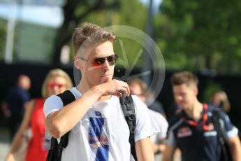 World © Octane Photographic Ltd. Scuderia Toro Rosso STR11 – Daniil Kvyat. Thursday 15th September 2016, F1 Singapore GP Paddock, Marina Bay Circuit, Singapore. Digital Ref : 1713CB1D5400