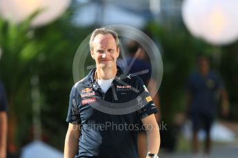World © Octane Photographic Ltd. Red Bull Racing Chief Engineer – Paul Monaghan. Thursday 15th September 2016, F1 Singapore GP Paddock, Marina Bay Circuit, Singapore. Digital Ref :1713CB5D3700