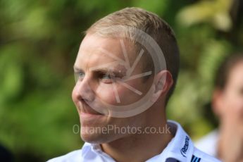 World © Octane Photographic Ltd. Williams Martini Racing, Williams Mercedes FW38 – Valtteri Bottas. Thursday 15th September 2016, F1 Singapore GP Paddock, Marina Bay Circuit, Singapore. Digital Ref :1713CB5D3885