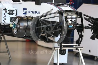 World © Octane Photographic Ltd. Williams Martini Racing, Williams Mercedes FW38 – Valtteri Bottas. Thursday 15th September 2016, F1 Singapore GP Pitlane, Marina Bay Circuit, Singapore. Digital Ref : 1713LB1D8482