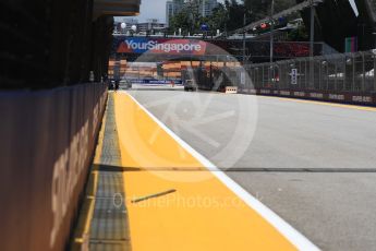 World © Octane Photographic Ltd. Start/ finish straight. Thursday 15th September 2016, F1 Singapore GP, Marina Bay Circuit, Singapore. Digital Ref : 1713LB1D8537