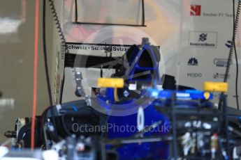 World © Octane Photographic Ltd. Sauber F1 Team C35 – Marcus Ericsson. Thursday 15th September 2016, F1 Singapore GP Pitlane, Marina Bay Circuit, Singapore. Digital Ref : 1713LB1D8550