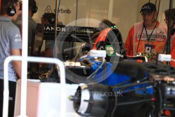 World © Octane Photographic Ltd. Manor Racing MRT05. Thursday 15th September 2016, F1 Singapore GP Pitlane, Marina Bay Circuit, Singapore. Digital Ref : 1713LB1D8598