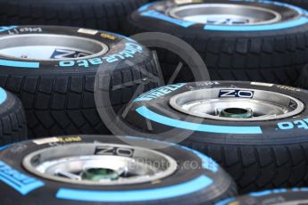 World © Octane Photographic Ltd. Tyres at Red Bull. Thursday 15th September 2016, F1 Singapore GP Pitlane, Marina Bay Circuit, Singapore. Digital Ref : 1713LB1D8635