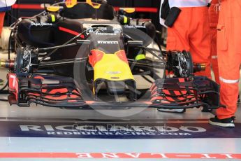 World © Octane Photographic Ltd. Red Bull Racing RB12. Thursday 15th September 2016, F1 Singapore GP Pitlane, Marina Bay Circuit, Singapore. Digital Ref : 1713LB1D8647