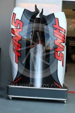 World © Octane Photographic Ltd. Haas F1 Team VF-16. Thursday 15th September 2016, F1 Singapore GP Pitlane, Marina Bay Circuit, Singapore. Digital Ref : 1713LB1D8727