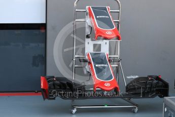 World © Octane Photographic Ltd. Haas F1 Team VF-16. Thursday 15th September 2016, F1 Singapore GP Pitlane, Marina Bay Circuit, Singapore. Digital Ref : 1713LB1D8737