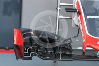 World © Octane Photographic Ltd. Haas F1 Team VF-16. Thursday 15th September 2016, F1 Singapore GP Pitlane, Marina Bay Circuit, Singapore. Digital Ref : 1713LB1D8738