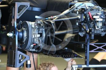 World © Octane Photographic Ltd. Mercedes AMG Petronas W07 Hybrid. Thursday 15th September 2016, F1 Singapore GP Pitlane, Marina Bay Circuit, Singapore. Digital Ref : 1713LB2D8329