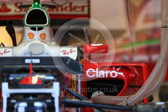 World © Octane Photographic Ltd. Scuderia Ferrari SF16-H. Thursday 15th September 2016, F1 Singapore GP Pitlane, Marina Bay Circuit, Singapore. Digital Ref : 1713LB2D8358