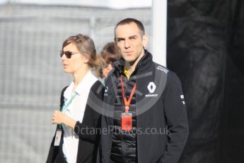 World © Octane Photographic Ltd. Renault Sport F1 Team Managing Director - Cyril Abiteboul. Friday 13th May 2016, F1 Spanish GP paddock, Circuit de Barcelona Catalunya, Spain. Digital Ref :1537CB1D6659