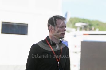 World © Octane Photographic Ltd. Williams Martini Racing, Alexander Wurz. Friday 13th May 2016, F1 Spanish GP Paddock, Circuit de Barcelona Catalunya, Spain. Digital Ref :1537CB1D6674