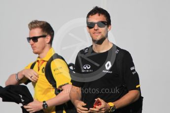 World © Octane Photographic Ltd. Renault Sport F1 Team RS16 – Jolyon Palmer. Friday 13th May 2016, F1 Spanish GP paddock, Circuit de Barcelona Catalunya, Spain. Digital Ref :1537CB1D6681