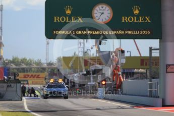 World © Octane Photographic Ltd. Safety car. Friday 13th May 2016, F1 Spanish GP - Practice 1, Circuit de Barcelona Catalunya, Spain. Digital Ref : 1536CB1D6719