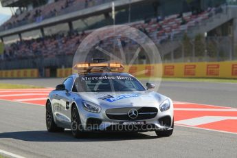 World © Octane Photographic Ltd. Safety car. Friday 13th May 2016, F1 Spanish GP - Practice 1, Circuit de Barcelona Catalunya, Spain. Digital Ref : 1536CB1D6728