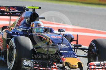 World © Octane Photographic Ltd. Scuderia Toro Rosso STR11 – Carlos Sainz. Friday 13th May 2016, F1 Spanish GP - Practice 1, Circuit de Barcelona Catalunya, Spain. Digital Ref : 1536CB1D6976