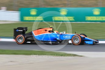 World © Octane Photographic Ltd. Manor Racing MRT05 – Rio Haryanto. Friday 13th May 2016, F1 Spanish GP - Practice 1, Circuit de Barcelona Catalunya, Spain. Digital Ref : 1536CB1D7230