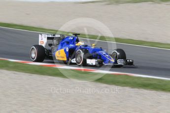 World © Octane Photographic Ltd. Sauber F1 Team C35 – Marcus Ericsson. Friday 13th May 2016, F1 Spanish GP - Practice 1, Circuit de Barcelona Catalunya, Spain. Digital Ref : 1536CB1D7325