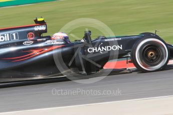 World © Octane Photographic Ltd. McLaren Honda MP4-31 – Jenson Button. Friday 13th May 2016, F1 Spanish GP - Practice 1, Circuit de Barcelona Catalunya, Spain. Digital Ref : 1536CB1D7357