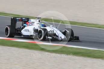 World © Octane Photographic Ltd. Williams Martini Racing, Williams Mercedes FW38 – Felipe Massa. Friday 13th May 2016, F1 Spanish GP - Practice 1, Circuit de Barcelona Catalunya, Spain. Digital Ref : 1536CB1D7364