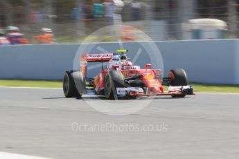 World © Octane Photographic Ltd. Scuderia Ferrari SF16-H – Kimi Raikkonen. Friday 13th May 2016, F1 Spanish GP - Practice 1, Circuit de Barcelona Catalunya, Spain. Digital Ref : 1536CB1D7371