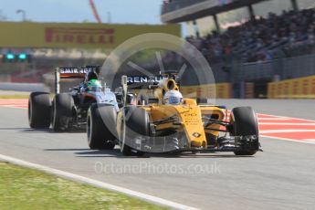 World © Octane Photographic Ltd. Renault Sport F1 Team RS16 - Kevin Magnussen. Friday 13th May 2016, F1 Spanish GP - Practice 1, Circuit de Barcelona Catalunya, Spain. Digital Ref : 1536CB1D7381