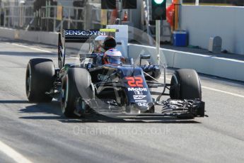 World © Octane Photographic Ltd. McLaren Honda MP4-31 – Jenson Button. Friday 13th May 2016, F1 Spanish GP - Practice 1, Circuit de Barcelona Catalunya, Spain. Digital Ref : 1536CB1D7453