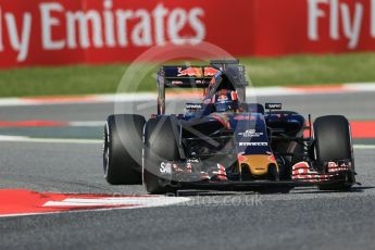 World © Octane Photographic Ltd. Scuderia Toro Rosso STR11 – Daniil Kvyat. Friday 13th May 2016, F1 Spanish GP - Practice 1, Circuit de Barcelona Catalunya, Spain. Digital Ref : 1536LB1D3959