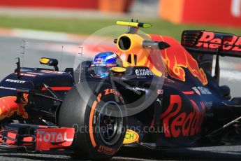 World © Octane Photographic Ltd. Red Bull Racing RB12 – Max Verstappen. Friday 13th May 2016, F1 Spanish GP - Practice 1, Circuit de Barcelona Catalunya, Spain. Digital Ref : 1536LB1D3975