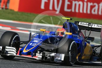 World © Octane Photographic Ltd. Sauber F1 Team C35 – Felipe Nasr. Friday 13th May 2016, F1 Spanish GP - Practice 1, Circuit de Barcelona Catalunya, Spain. Digital Ref : 1536LB1D4164