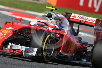 World © Octane Photographic Ltd. Scuderia Ferrari SF16-H – Kimi Raikkonen. Friday 13th May 2016, F1 Spanish GP - Practice 1, Circuit de Barcelona Catalunya, Spain. Digital Ref : 1536LB1D4188