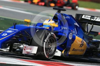 World © Octane Photographic Ltd. Sauber F1 Team C35 – Marcus Ericsson. Friday 13th May 2016, F1 Spanish GP - Practice 1, Circuit de Barcelona Catalunya, Spain. Digital Ref : 1536LB1D4460