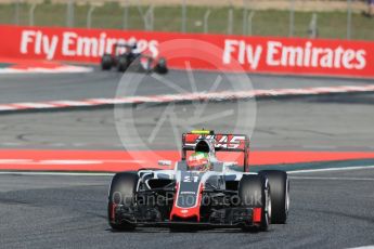 World © Octane Photographic Ltd. Haas F1 Team VF-16 - Esteban Gutierrez. Friday 13th May 2016, F1 Spanish GP - Practice 1, Circuit de Barcelona Catalunya, Spain. Digital Ref : 1536LB1D4551