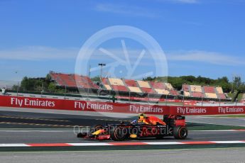 World © Octane Photographic Ltd. Red Bull Racing RB12 – Max Verstappen. Friday 13th May 2016, F1 Spanish GP - Practice 1, Circuit de Barcelona Catalunya, Spain. Digital Ref : 1536LB5D3117