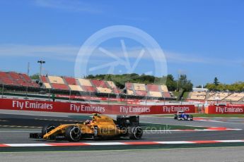 World © Octane Photographic Ltd. Renault Sport F1 Team RS16 – Esteban Ocon. Friday 13th May 2016, F1 Spanish GP - Practice 1, Circuit de Barcelona Catalunya, Spain. Digital Ref : 1536LB5D3133
