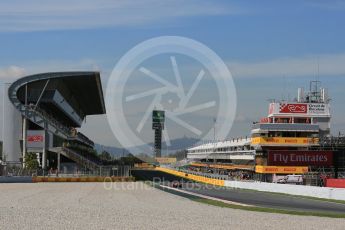 World © Octane Photographic Ltd. Scuderia Ferrari SF16-H. Friday 13th May 2016, F1 Spanish GP - Practice 1, Circuit de Barcelona Catalunya, Spain. Digital Ref : 1536LB5D3337