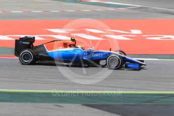 World © Octane Photographic Ltd. Manor Racing MRT05 – Rio Haryanto. Friday 13th May 2016, F1 Spanish GP - Practice 2, Circuit de Barcelona Catalunya, Spain. Digital Ref : 1539CB1D8032