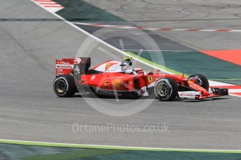 World © Octane Photographic Ltd. Scuderia Ferrari SF16-H – Kimi Raikkonen. Friday 13th May 2016, F1 Spanish GP - Practice 2, Circuit de Barcelona Catalunya, Spain. Digital Ref : 1539CB1D8079